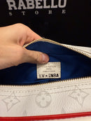 Bolsa Louis Vuitton 2020 LV X NBA WHITE MONOGRAM NIL MESSENGER BAG - Pronta Entrega