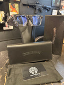 Óculos Chrome Hearts Armação Clear Preta Fume - Pronta Entrega
