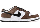 Nike SB Dunk Low White Black Trail End Brown - Encomenda