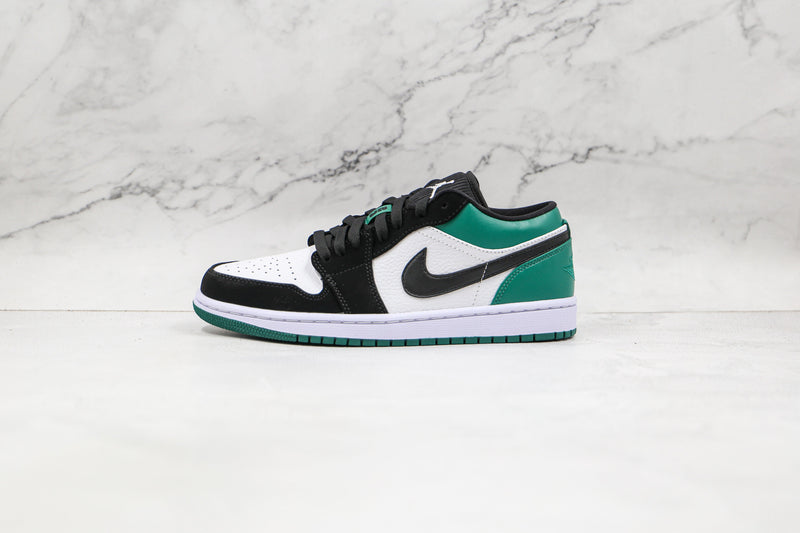 Jordan 1 Low White Black Mystic Green - Encomenda