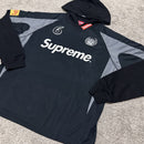 Conjunto Supreme Hooded Soccer Preto - ENCOMENDA