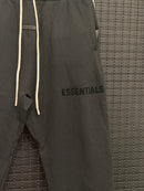 Calça Moletom Essentials Fear Of God Black Com Punho - Pronta Entrega