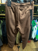 Calça Moletom Nike Standard Fit Marrom Com Punho - Pronta Entrega