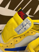 Tênis Travis Scott x Air Jordan 1 Low Og Canary Amarelo - Pronta Entrega