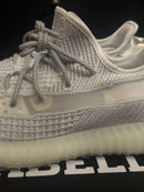 Tênis Adidas Yeezy Boost 350 V2 'Static White/Grey - Pronta Entrega