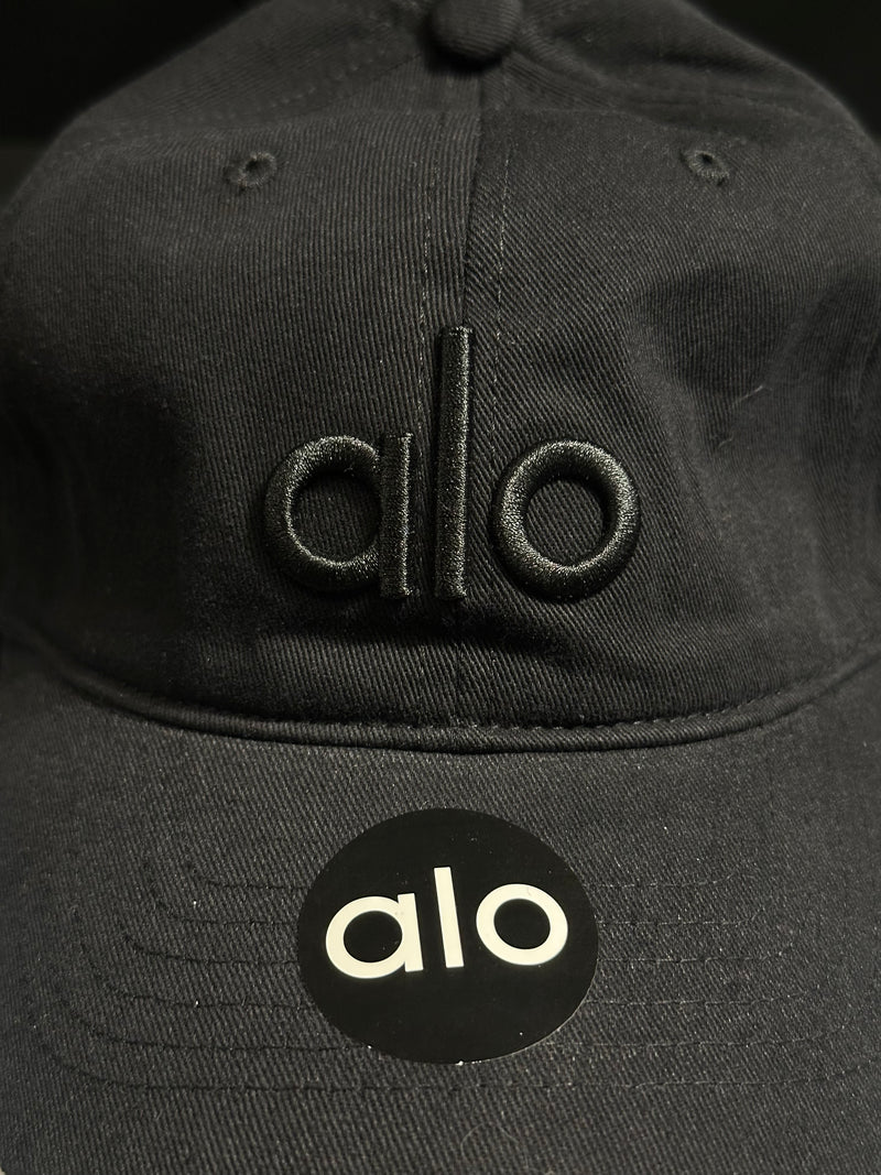 Boné Aba Curva Beisebol Alo Black - Pronta Entrega