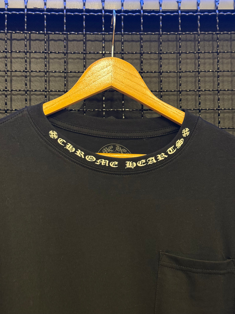Chrome Hearts x Comme des Garçons Cross Long Sleeve Black - Pronta Ent