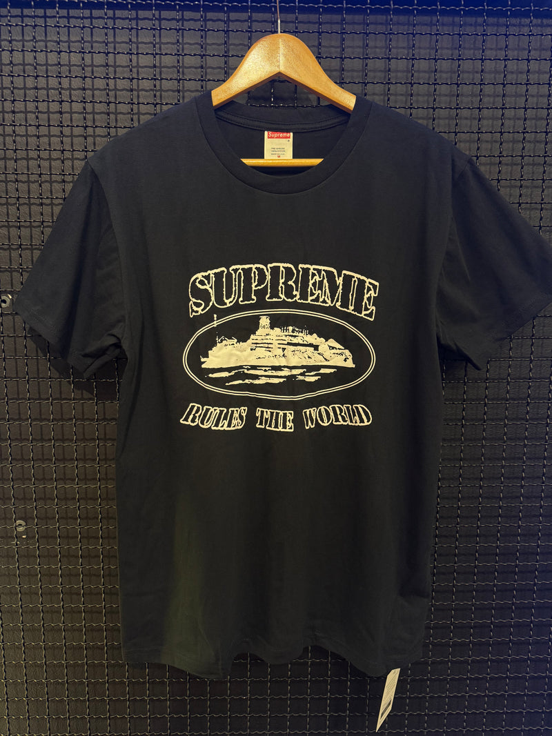 Camiseta Corteiz “Rules The World” Black - Pronta Entrega