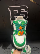 Tênis Louis Vuitton LV Trainer Maxi White Green - Pronta Entrega