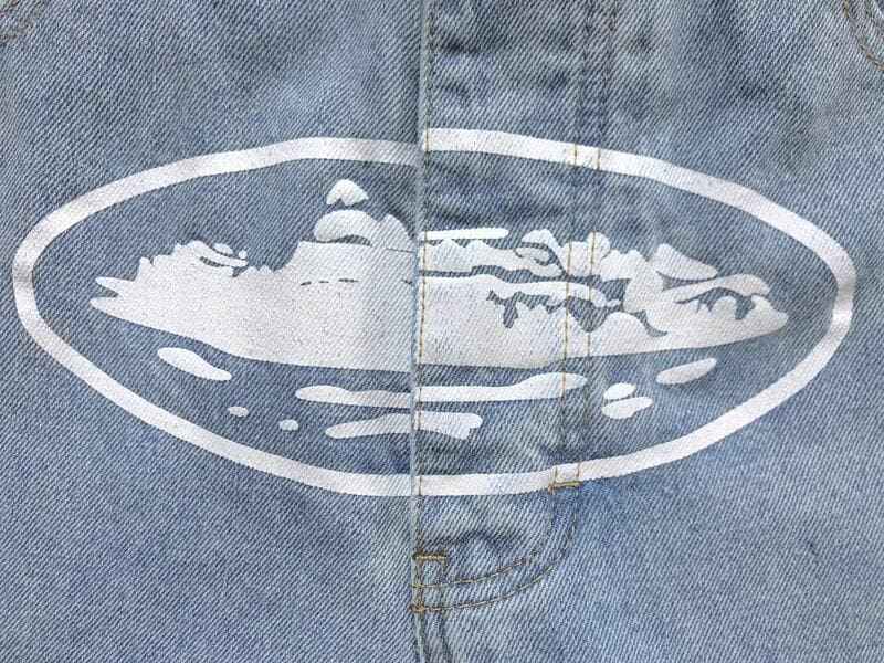 Shorts Corteiz Alcatraz Denim Washed - ENCOMENDA