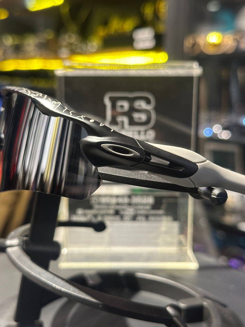 Óculos Oakley Radar Ev Black/White Lente Refletiva - Pronta Entrega