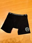 Cueca Chrome Hearts Preta Logo Boxer - Pronta Entrega