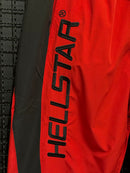 Calça Cargo Hellstar Black Red - Pronta Entrega