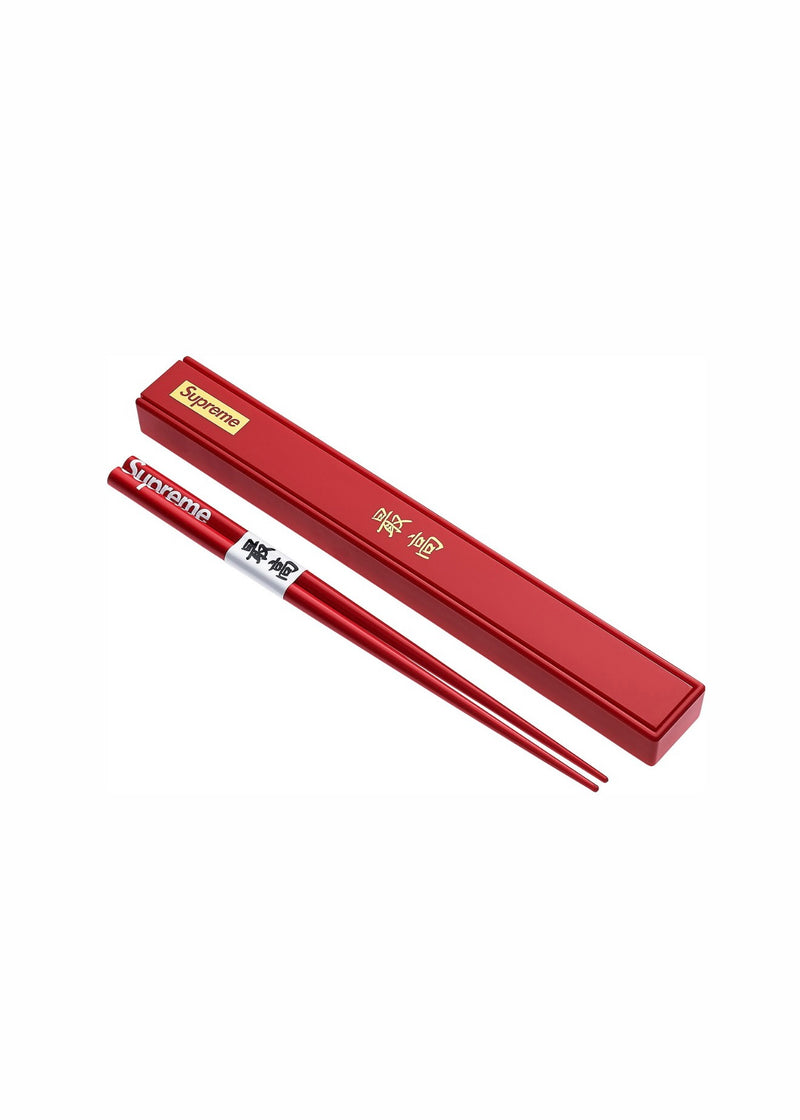 Supreme Hashi Chopsticks Set Red - Pronta Entrega