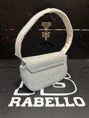 Bolsa Diesel Feminina 1DR Crossbody Couro Azul Claro - Pronta Entrega