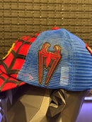Boné Supreme x Vanson Leathers Spider-Man Mesh Back 6-Panel Red - Pronta Entrega