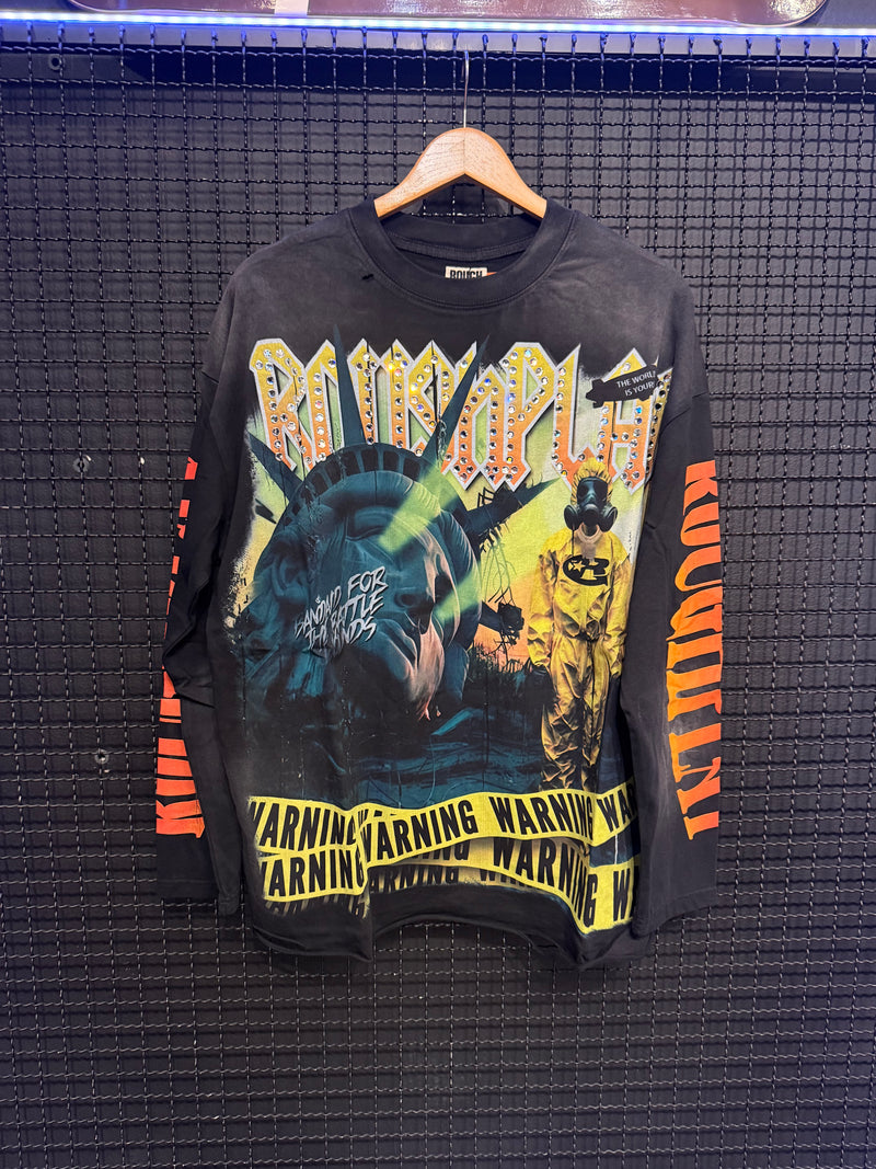 Camiseta Rough Play Warning - Pronta Entrega