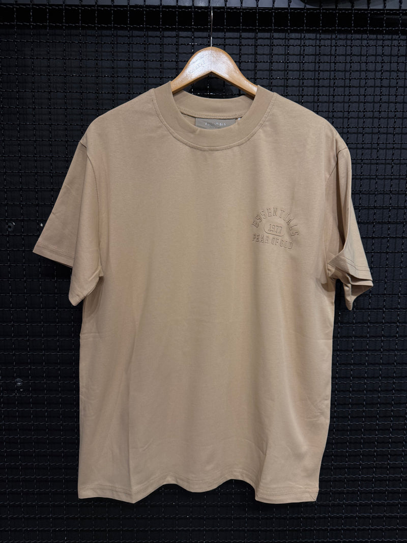 Camiseta Essentials FOG 1977 Bege - Pronta Entrega