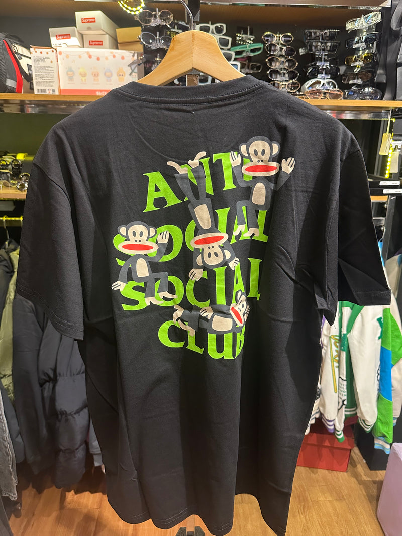 Camisa Anti Social Social Club Preta Monkey - Pronta Entrega
