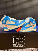 Tênis Off-White x Air Jordan 1 High UNC - Pronta Entrega
