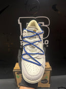 Tênis Off-White x Nike Dunk Low Lot 32:50 - Pronta Entrega