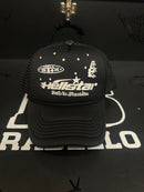 Boné Hellstar Aba Curva Trucker Black - Pronta Entrega