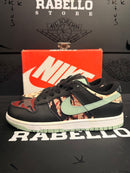 Tênis Nike Dunk Low SE 'Black Multi-Camo' - Pronta Entrega