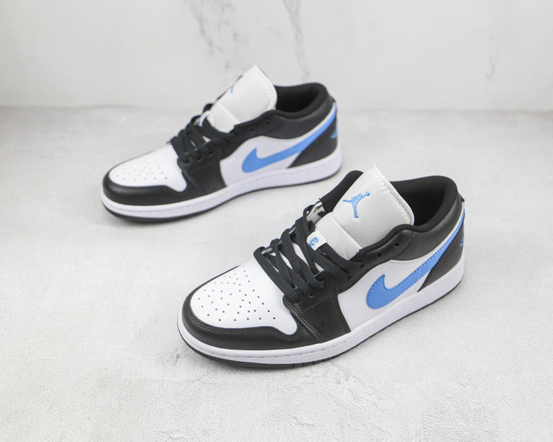 Jordan 1 Low Black University Blue White - Encomenda