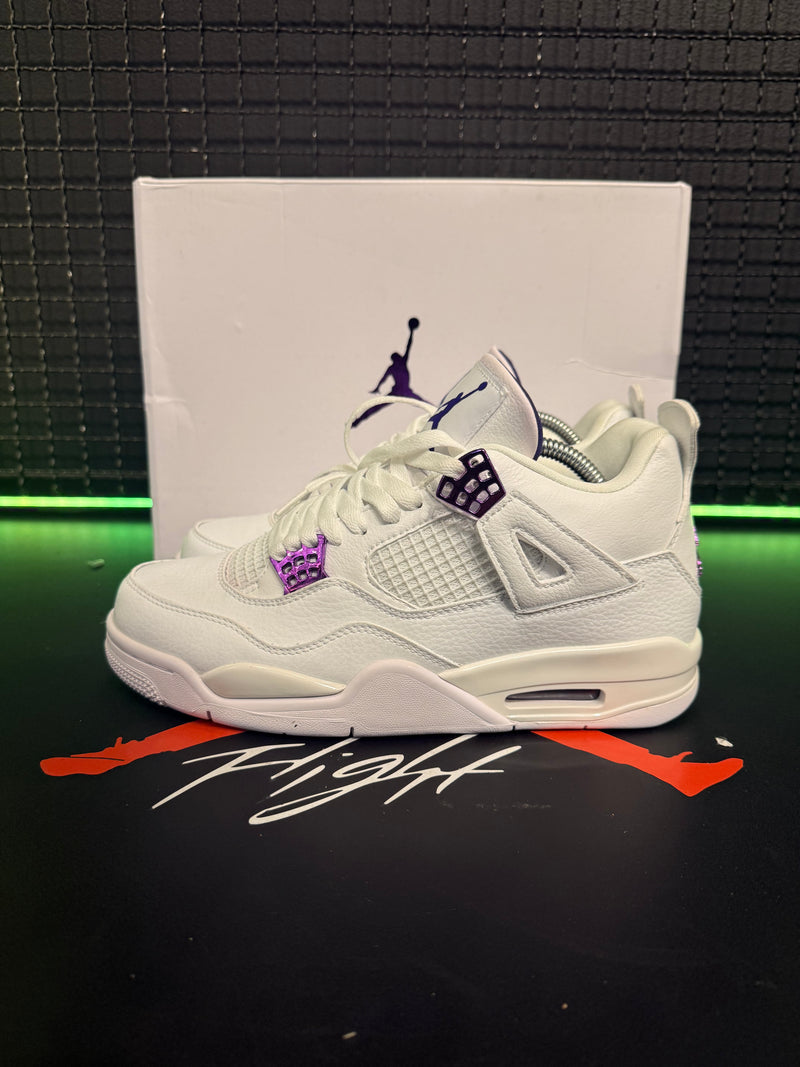 Tênis Air Jordan 4 Metallic Purple - Pronta Entrega