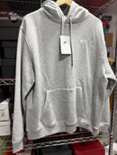 MOLETOM NIKE SPORTSWEAR CLUB HOODIE PO CINZA/BRANCO - Pronta Entrega