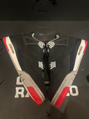 Tênis Nike Air Jordan 4 Retro Fire Red Cement Grey - Pronta Entrega