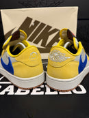 Tênis Travis Scott x Air Jordan 1 Low Og Canary Amarelo - Pronta Entrega