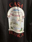 Moletom Casablanca Paradise Preta - Pronta Entrega