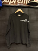 Camiseta Supreme x Comme Dês Garçons Black - Pronta Entrega