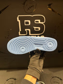 Tênis Air Force 1 Low X Off-White MCA University Blue/Metallic Silver-White - Pronta Entrega