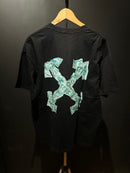 Camisa Off-White Florest Black - Pronta Entrega