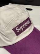 Boné Supreme "Washed Chino Twill
Camp Purple" - Pronta Entrega