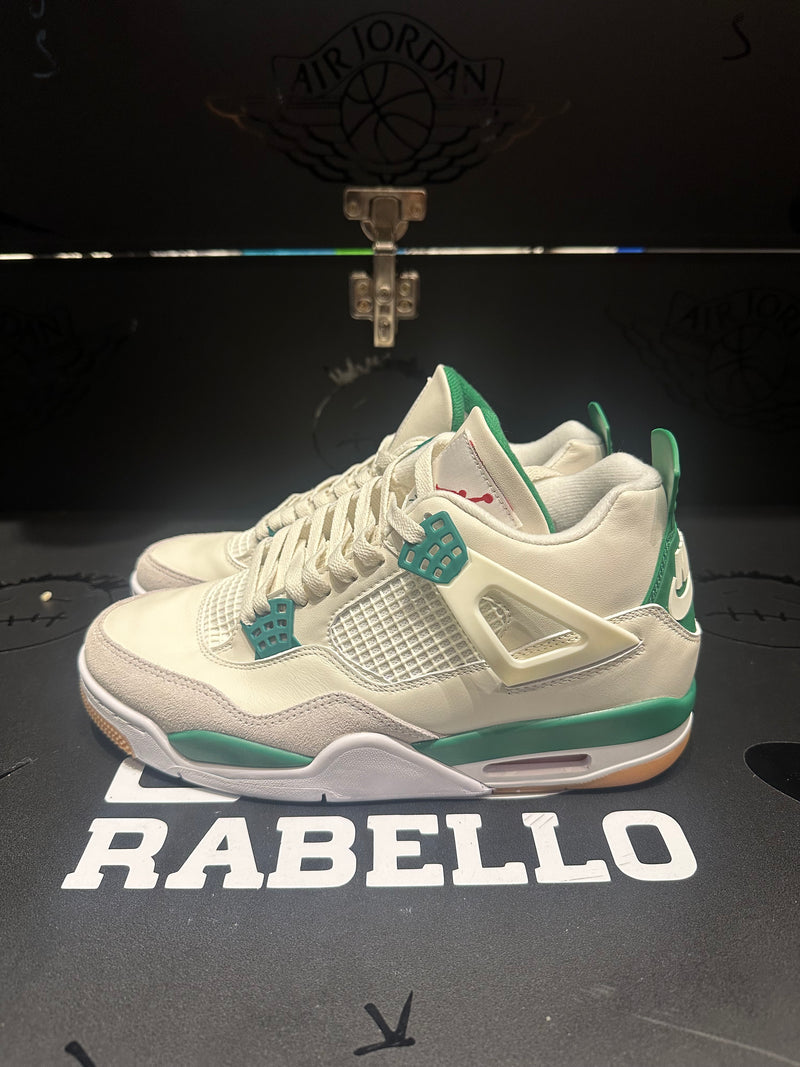 Tênis Nike Air Jordan 4 Retro X Nike SB Pine Green - Pronta Entrega