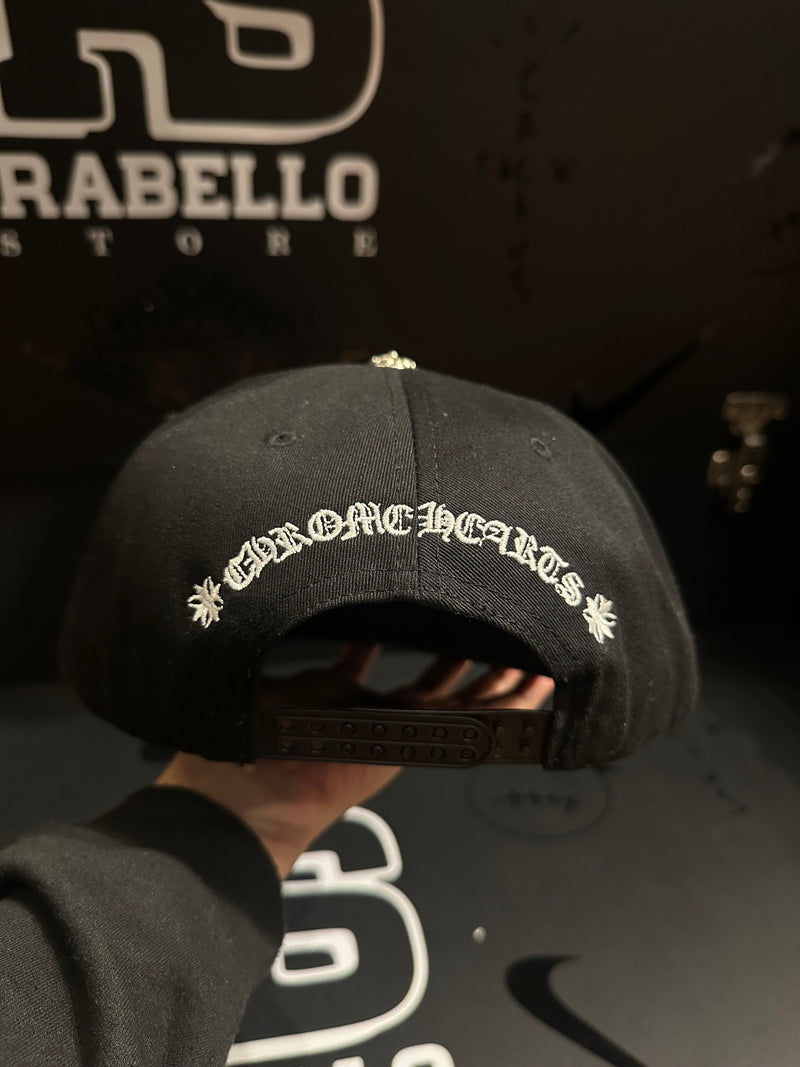 Boné Aba Reta Chrome Hearts Black  - Pronta Entrega