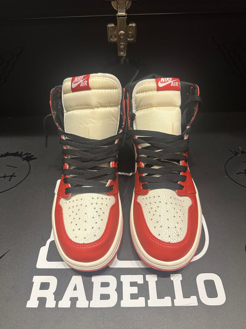 Tênis Nike Air Jordan 1 High Chicago Lost and Found Vermelho - Pronta Entrega