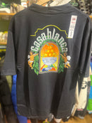 Camiseta Casablanca Angels Preta Oversize - Pronta Entrega