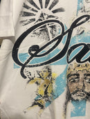 Camiseta Saint “Faces of God” White - Pronta Entrega