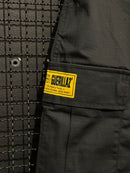 Calça Corteiz Guerillaz Cargo Black/Yellow - Pronta Entrega