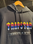 Conjunto TRAPSTAR Moletom Logo Colors Preto - Pronta Entrega