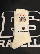 Meia Bape White - Pronta Entregal