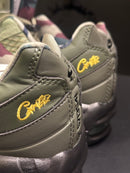 Tênis Nike Air Max 95 X Corteiz Military Green - Pronta Entrega