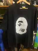 Camiseta BAPE X New Balance “Apes Together Strong” Preta - Pronta Entrega