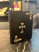 Carteira Chrome Hearts Courino Logo Metal 2