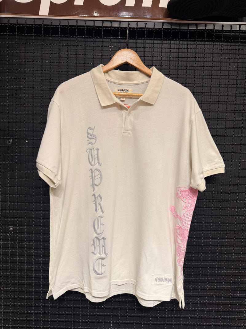 Camiseta Supreme “The Great China Wall” White - Pronta Entrega