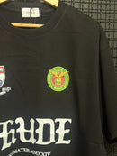 Camiseta Rhude Black Runway Script - Pronta Entrega